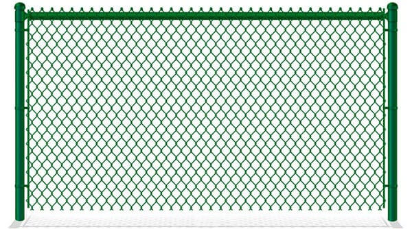 Green Plastic Coated Chain Link Fence Company in Northeast Ohio