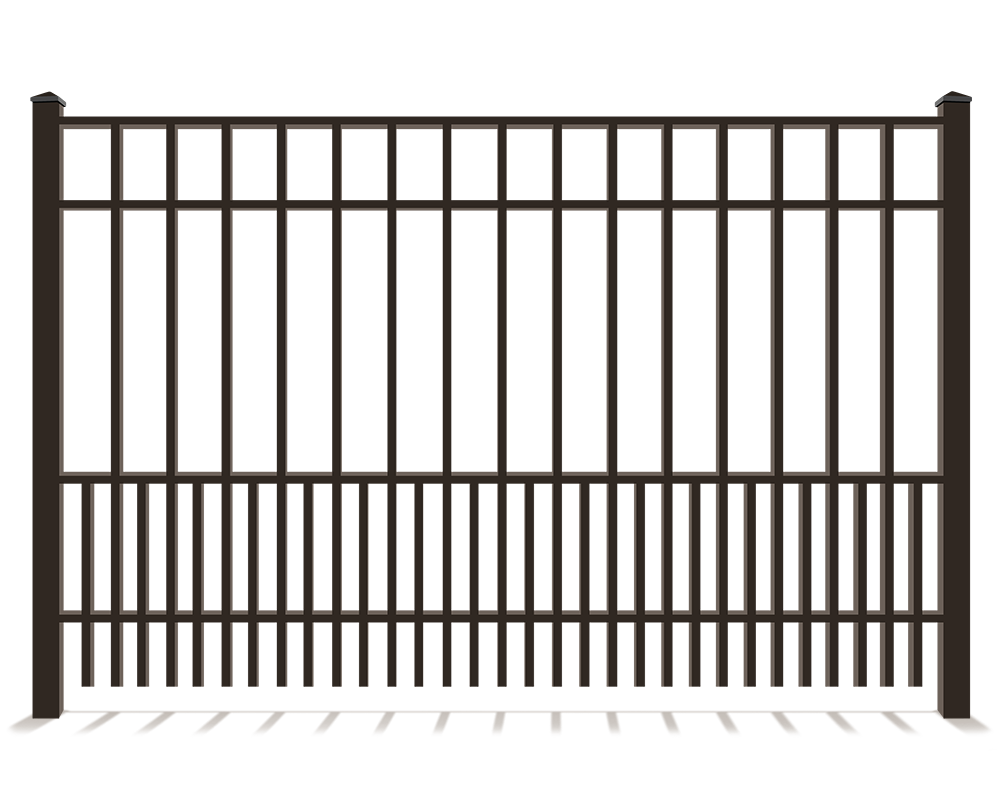 Metal Pet Fence With Puppy Pickets