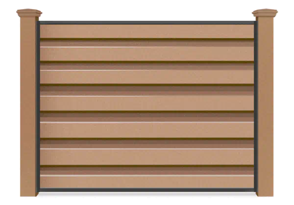 Trex Horizons composite fence