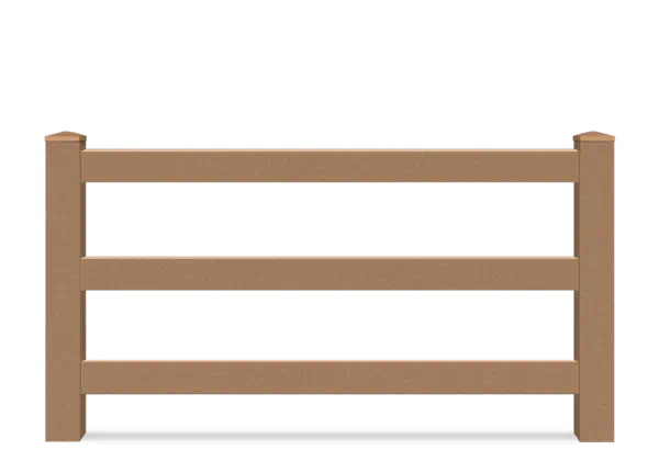 Trex Rail composite fence