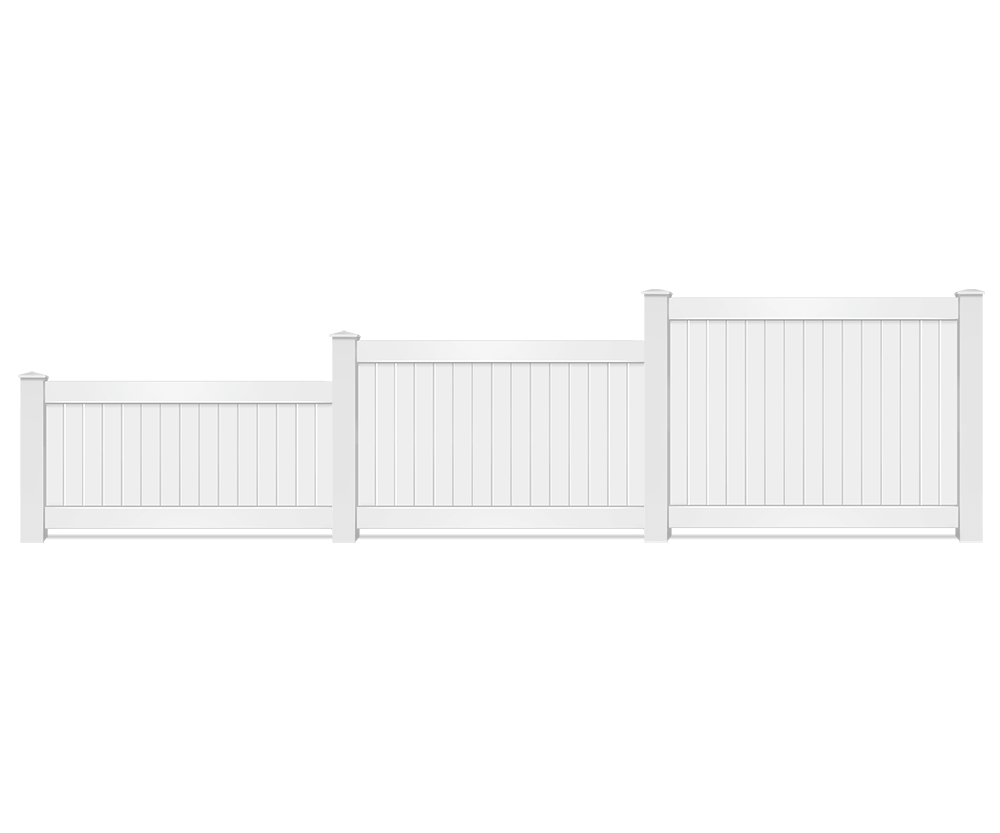 Residential Vinyl fence height options Northeast Ohio