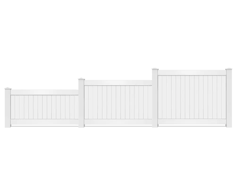 Residential Vinyl fence height options Northeast Ohio