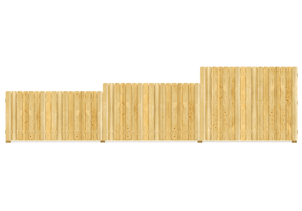 Residential Wood fence height options Northeast Ohio