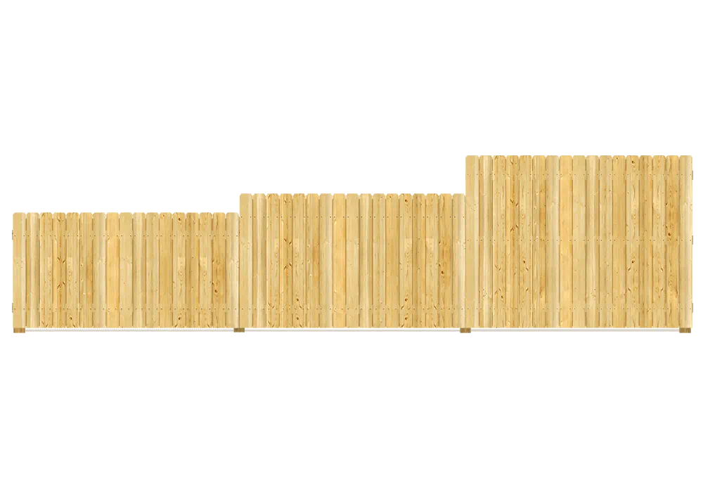 Residential Wood fence height options Northeast Ohio