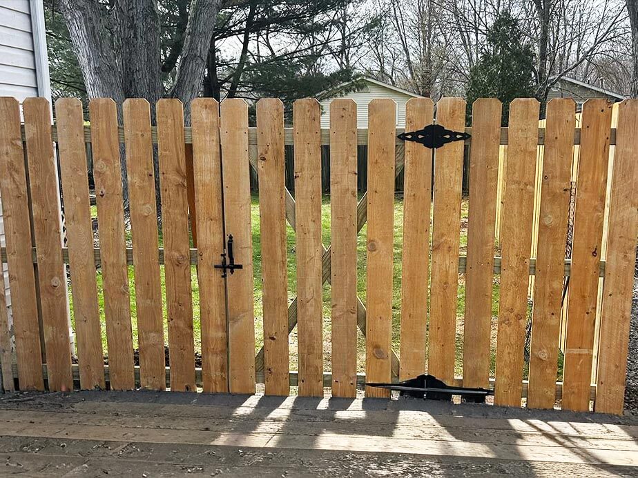 Aluminum fence installed by Summit Fence