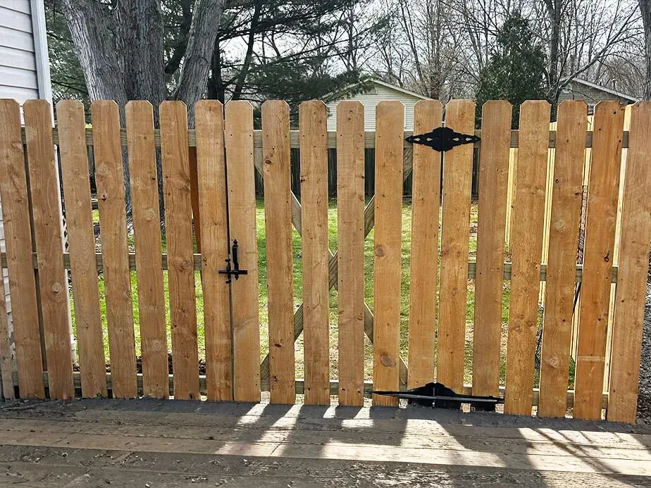 Aluminum fence installed by Summit Fence