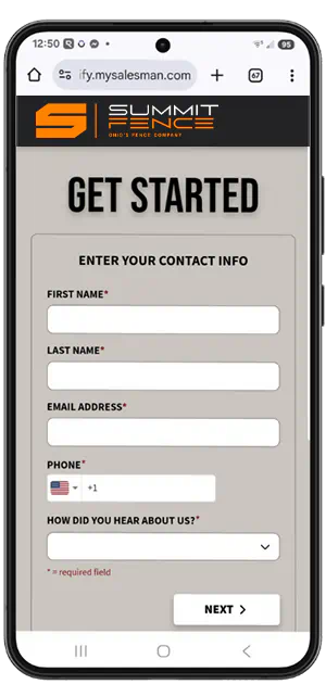 Get a quick and free fence installation estimate in Northeast Ohio