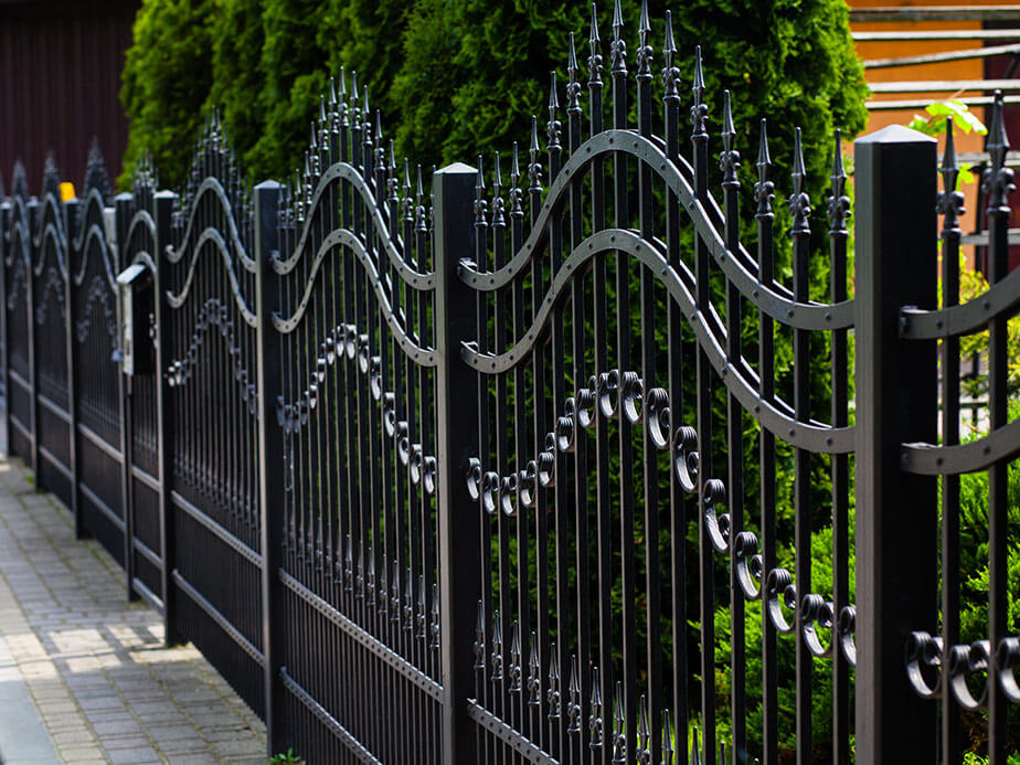 Decorative Fence Example in Bath Township Ohio