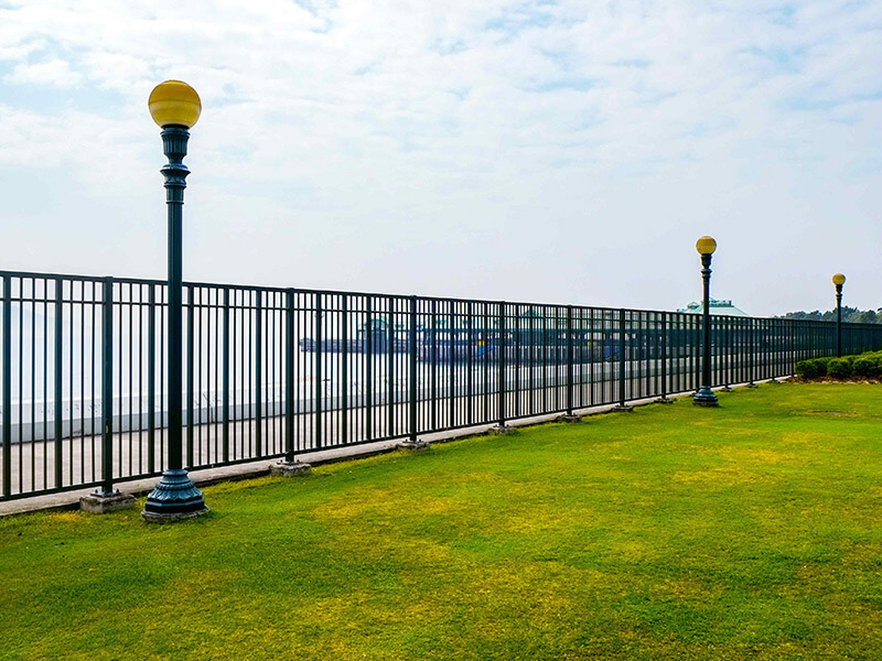 Residential and Commercial fence installed in New Franklin Ohio