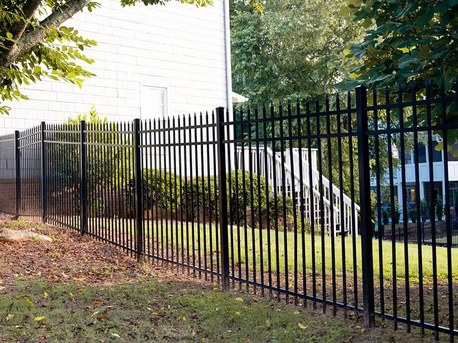Ornamental steel fence in New Franklin Ohio