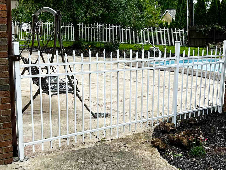 Pool Fence Example in New Franklin Ohio