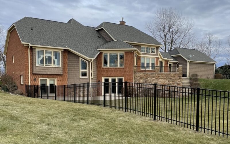 aluminum fence installation Jackson Township